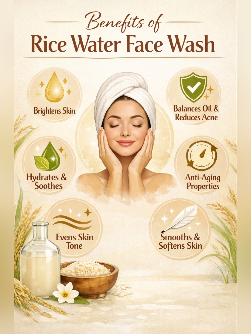 GlobalBeautyCare Rice Water Foaming Cleanser - Yellow - Picture 2 of 2